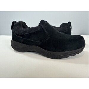 L.L. Bean Women’s Slip On Mocs 290479 Black 8.5 Wide